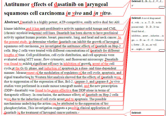 SCI论文英语润色范,European Archives of Oto-Rhino-Laryngology( IF 1.458)发表案例