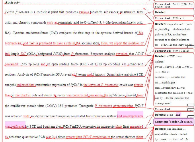 SCI论文英语润色范例,Plant Cell, Tissue and Organ Culture IF=3.633)发表案例